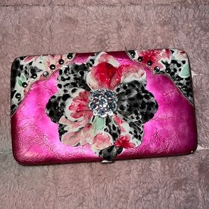 Sparkly Clutch Wallet